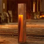 Outdoor Waterproofing Corten Bollard Light Modern Lawn Light 12Watt Garden