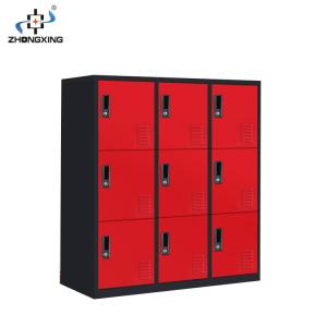 Wholesale Commercial 0.4mm To 1mm Metal Locker Storage Cabinet from china suppliers