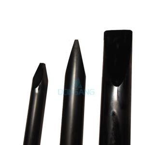 Wholesale Excavator 75mm Wedge Chisel Hydraulic Breaker Spare Parts 55-58 HRC Suitable Mini Hydrulic Rock Hammer DS8C from china suppliers