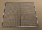 40*30cm Weave Style Barbecue Wire Mesh Stainless Steel Baking Plate For BBQ