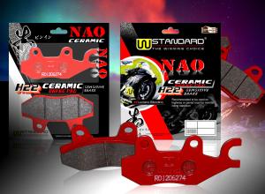 Wholesale Motorcycle NAO+C Racing Brake Pad Set FA165 from china suppliers
