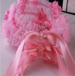 Children's crown veil, girls head flower veil headband, wedding princess wreath,