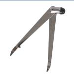 304 Stainless Steel Neurological Reflex Hammer Multifunctional