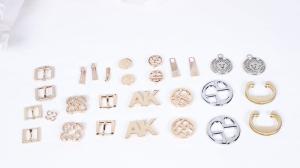 Wholesale Embossed Stampable Handbag Metal Tags Zinc Alloy Nickle Free from china suppliers
