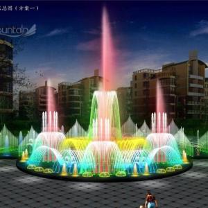 Wholesale Laser Dancing Water Show Musical Fountain Chinese RGB LED Lamps from china suppliers