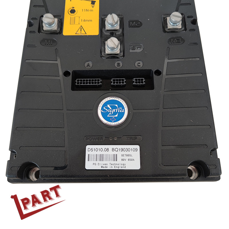 Forklift Electric AC Motor Controller PG Controller SET865L 80V 650A