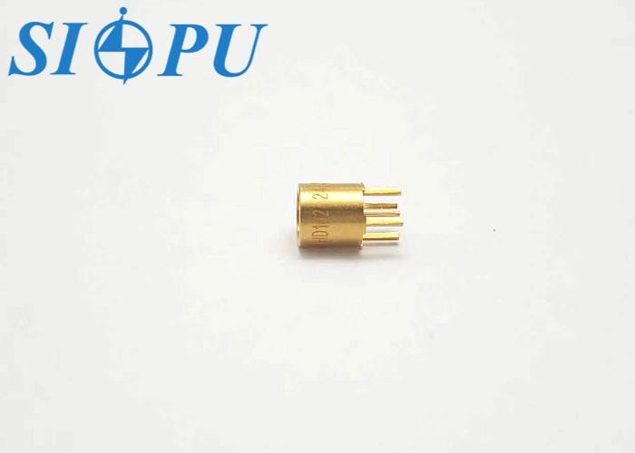 PCB Soldering SMP Male Microstrip RF Coaxial Connector Gold Plating