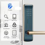 FCC Apartment Smart Door Lock Zinc Alloy Smart Digital Door Locks