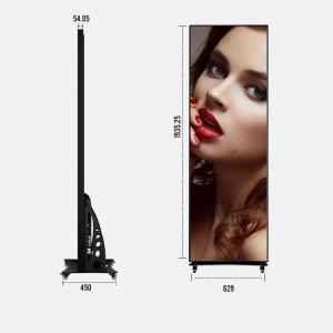 Wholesale Indoor P3 LED Display Mirror Poster For Events Airport Shopping Mall Advertising Mirror from china suppliers