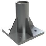 Ltd Customized Steel and Stainless Steel Floor Mount Base Plate in Reasonable