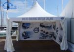 Logo Stretch Aluminum Gazebo Pagoda Tent For Outdoor Wedding Party