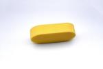 Yellow Animal Grooming Tools Large Oval Sponge For All Small Animal Cleaning