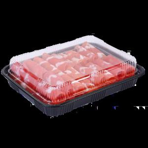 Wholesale Food Grade Disposable Meat Plastic Tray 500g Blister Customizable With Lid from china suppliers
