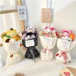 30x48cm Woolen Exquisite Cartoon Kuromi Plush Doll Bouquet Small Fragrance Style