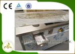 Natural Gas Teppanyaki Grill Table Rectangle Fume Down Exhaust Stainless Steel
