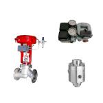 Pneumatic Control Valve With Masoneilan SVI2-21113111 Valve Positioner And