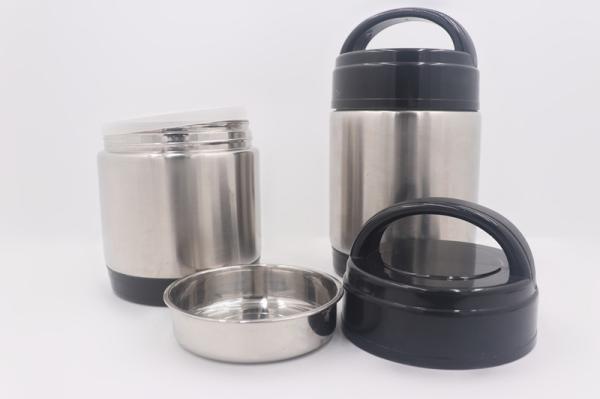 1L High-end double layer insulated storage food container grade stainless steel