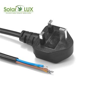 Wholesale Copper Free Horticulture LED Grow Light UK Power Cord from china suppliers