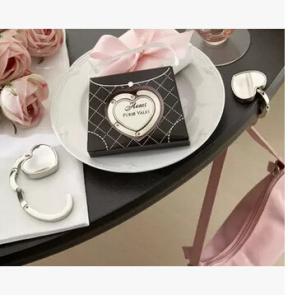 Wholesale New creative promotion gift product wedding gift heart crystal bag hanger from china suppliers