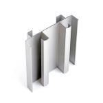T8 0.8mm Anodized Aluminium Glass Window Profiles