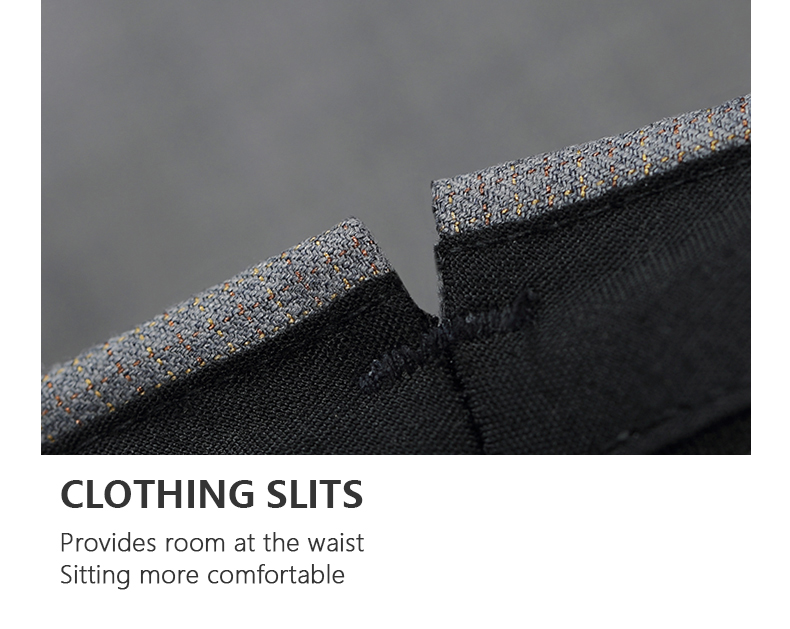 Customized Color 70% Wool Men's Pants Knitted Weaving Method Slim Fit Golf Trousers
