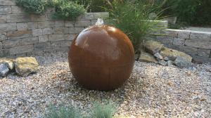 Wholesale Customized Gardens Decoration Waterfall Corten Steel Water Feature from china suppliers