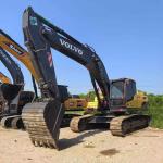 30 Tonnage Used Volvo EC300 Excavator 1.3m3 Bucket Capacity Good Quality