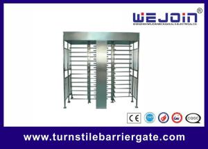 Wholesale Stainless Steel Full Height Access Control Turnstile Gate CE Approved from china suppliers