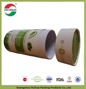 Wholesale Sealed Paper Cardboard Cylinder Tubes For Tea / Dry Food Packaging ISO9001 from china suppliers