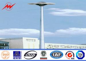 Wholesale Endurable Round Hot Dip Galvanized Steel High Mast Light Pole For Square from china suppliers