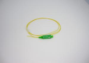 Wholesale Yellow Fiber Optic Pigtails SC / APC 9 / 125 TIGHT BUFFERED G652D OS2 0.9MM from china suppliers