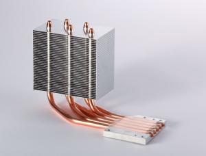 Wholesale Heatpipe CPU Aluminum Heatsink With Copper For Thermoelectric Cooling from china suppliers