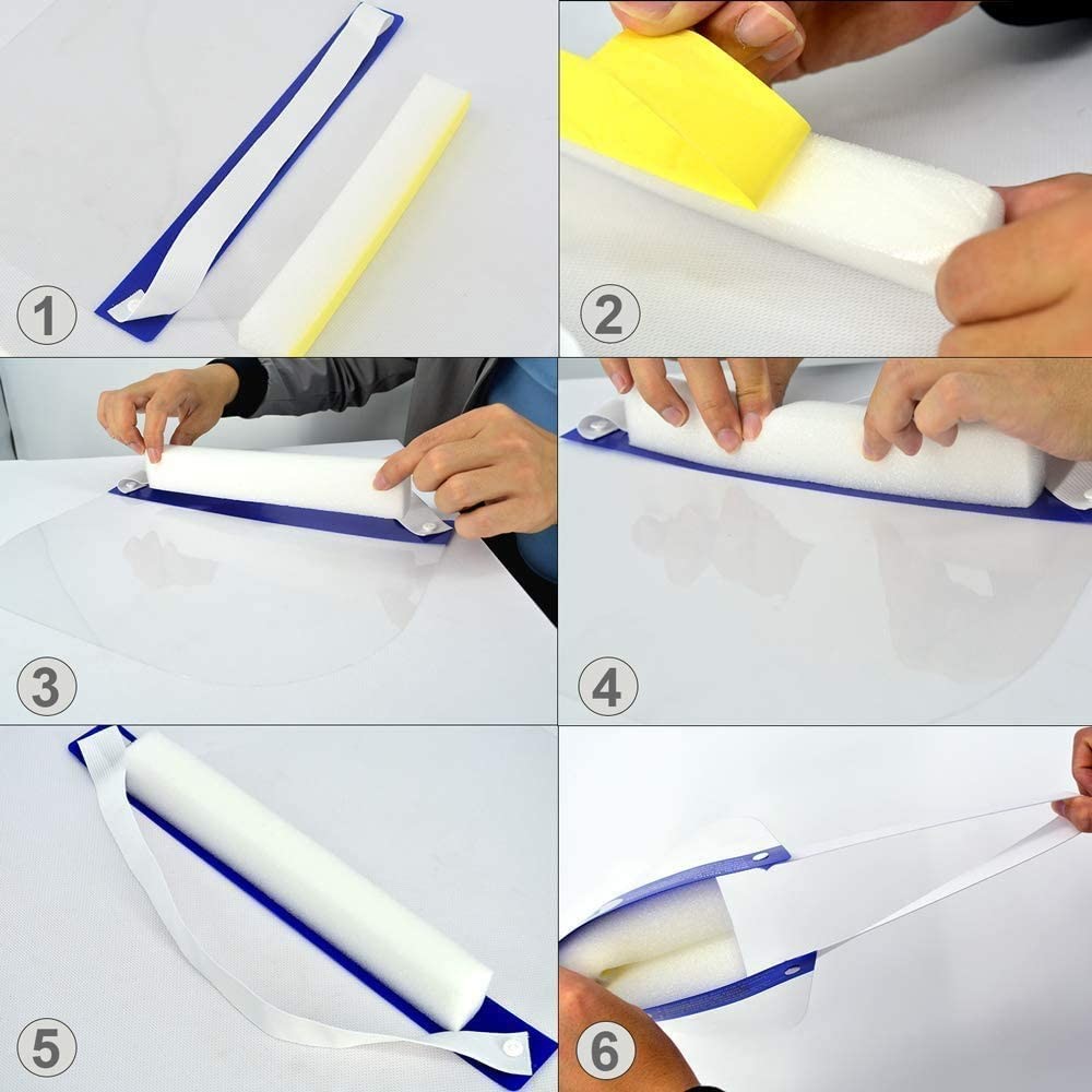 0.25mm Disposable Protective Face Shield