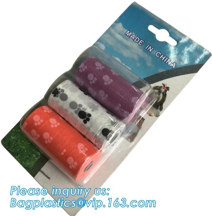 Garbage bag Dog poop bags T-shirt Plastic bag Laundry bags trash bag Nappy Sacks Produce bag die cut/loop handle bags Dr