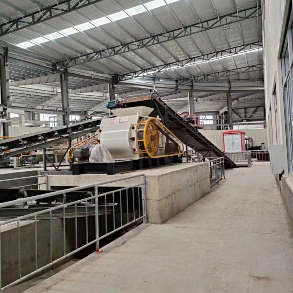 25 M3/hr Capacity Roller Crusher Brick Plant Machine For Raw Materials Coarse