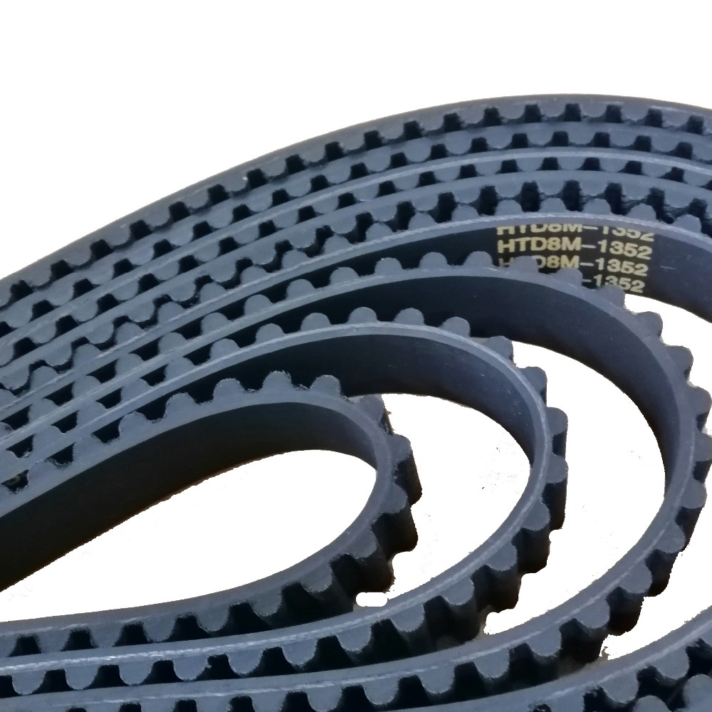 CR Glass Fiber Fabric Timing Belt ISO 9001 Certified and for Industrial Applications
