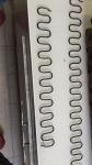 Anti Rust Metal Wire Upholstery Zig Zag Sofa Springs , Furniture Coil Springs
