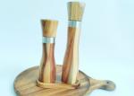 Adjustable Wooden Salt And Pepper Grinders Size 5.5cm X 25cm