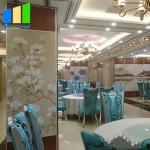 65mm Thickness Acoustic Room Dividers Painting Movable Restaurant Partition Wall