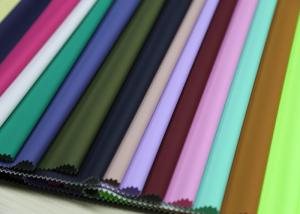 Wholesale 0.3 - 0.4mm Thickness PU Synthetic Leather Dry Process For Garment And Raincoat from china suppliers