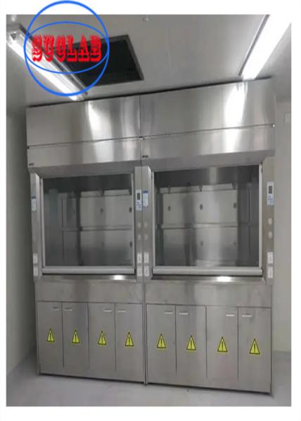 Customizable Size & Color Ducted Fume Hood Fume Cupboards for Safe Chemical