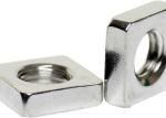 M6 M8 M10 Plain Polished Square Thin Nut INOX INNOX AISI 304 316 ANSI 304 316