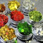 High Temperature Resistance 180-200°C Graduation Occasion 6 Petal Shapes Glitter