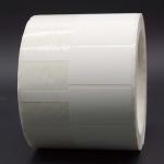 35x28-20-8mm,2mil White Matte Water Resistant Synthetic Paper Cable Label