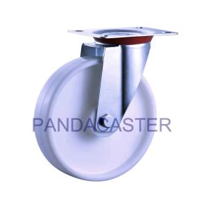Wholesale White 5 Inch Replacement Caster Wheels , Swivel Industrial Wheels For Furniture from china suppliers