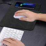 MOUSE PAD WIRELESS CHARGER New PU Leather Qi universal Wireless Charging Pad