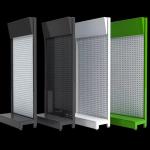 Steel Powder Coating Hardware Tool Display Racks 50 - 100kg Load