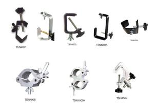 Wholesale Aluminum Stage Lighting Parts / Clamps For Disco Light Equipment from china suppliers