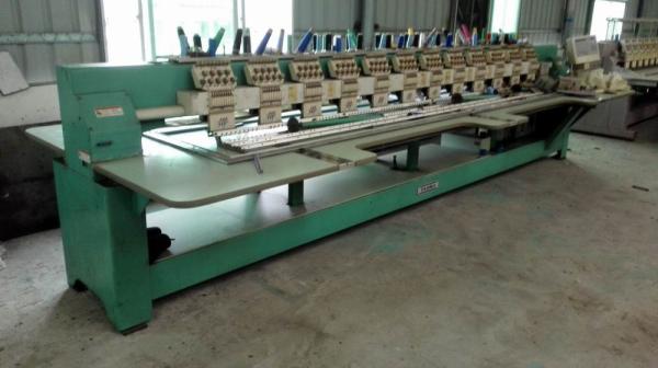 Strong 3D Effect Used Multi Head Embroidery Machines , Tajima Embroidery
