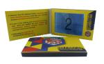 Full colors LED Video Brochure Card , graduations / birthday parties video